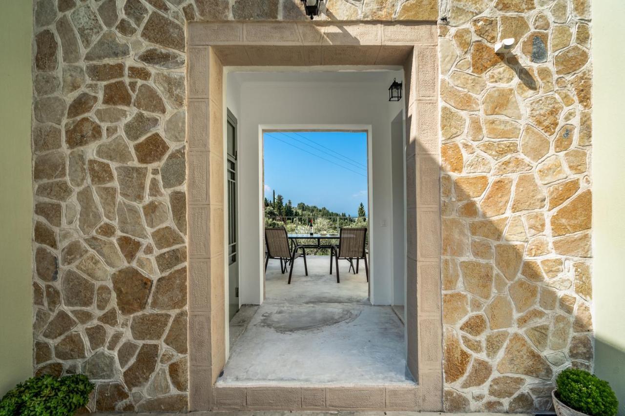 Armonia Villa Lefkada Kariotai Bagian luar foto
