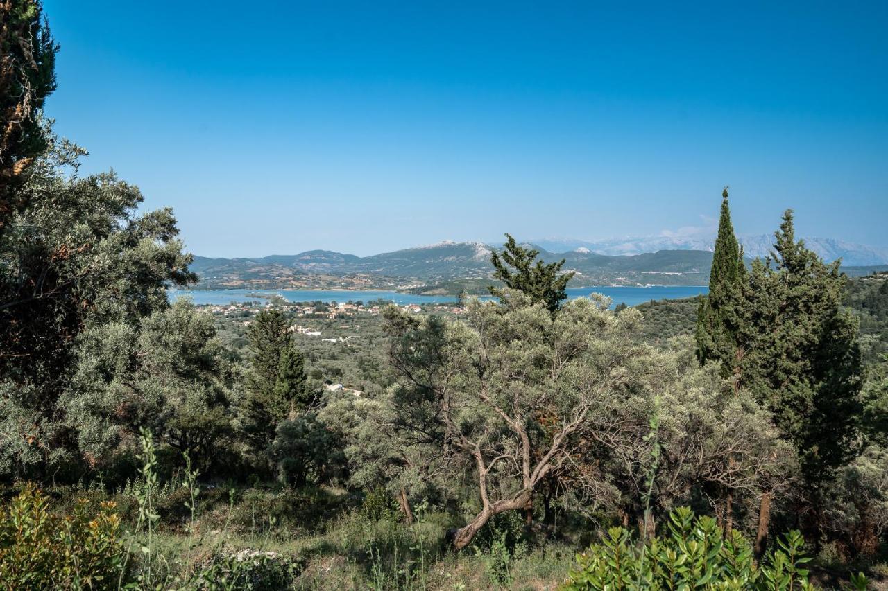 Armonia Villa Lefkada Kariotai Bagian luar foto