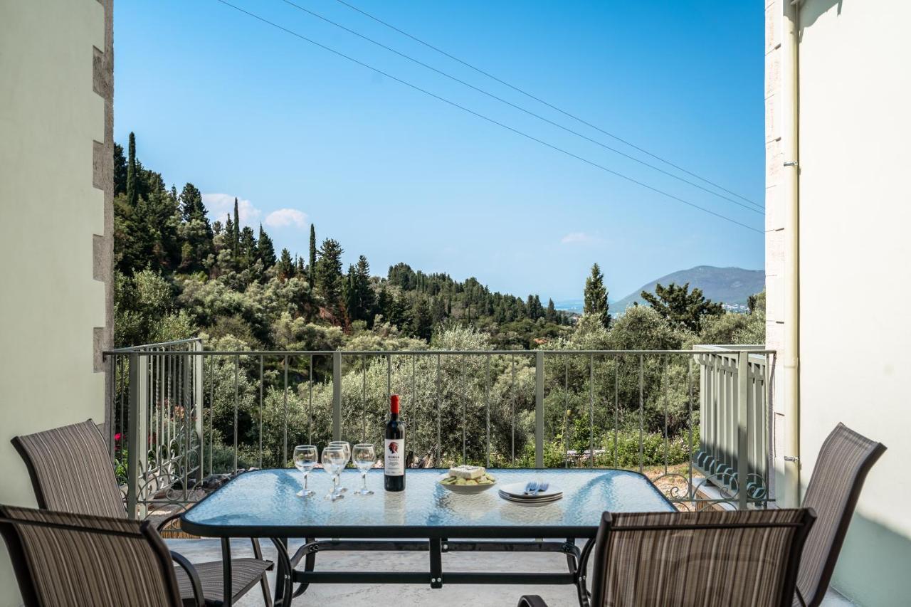 Armonia Villa Lefkada Kariotai Bagian luar foto